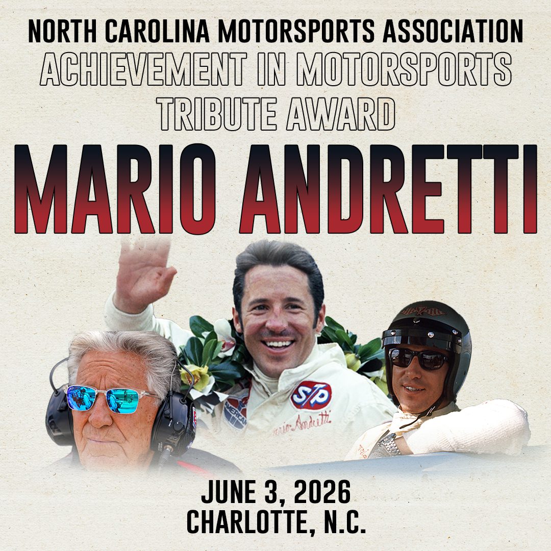 MARIO ANDRETTI TRIBUTE AWARD GRAPHIC