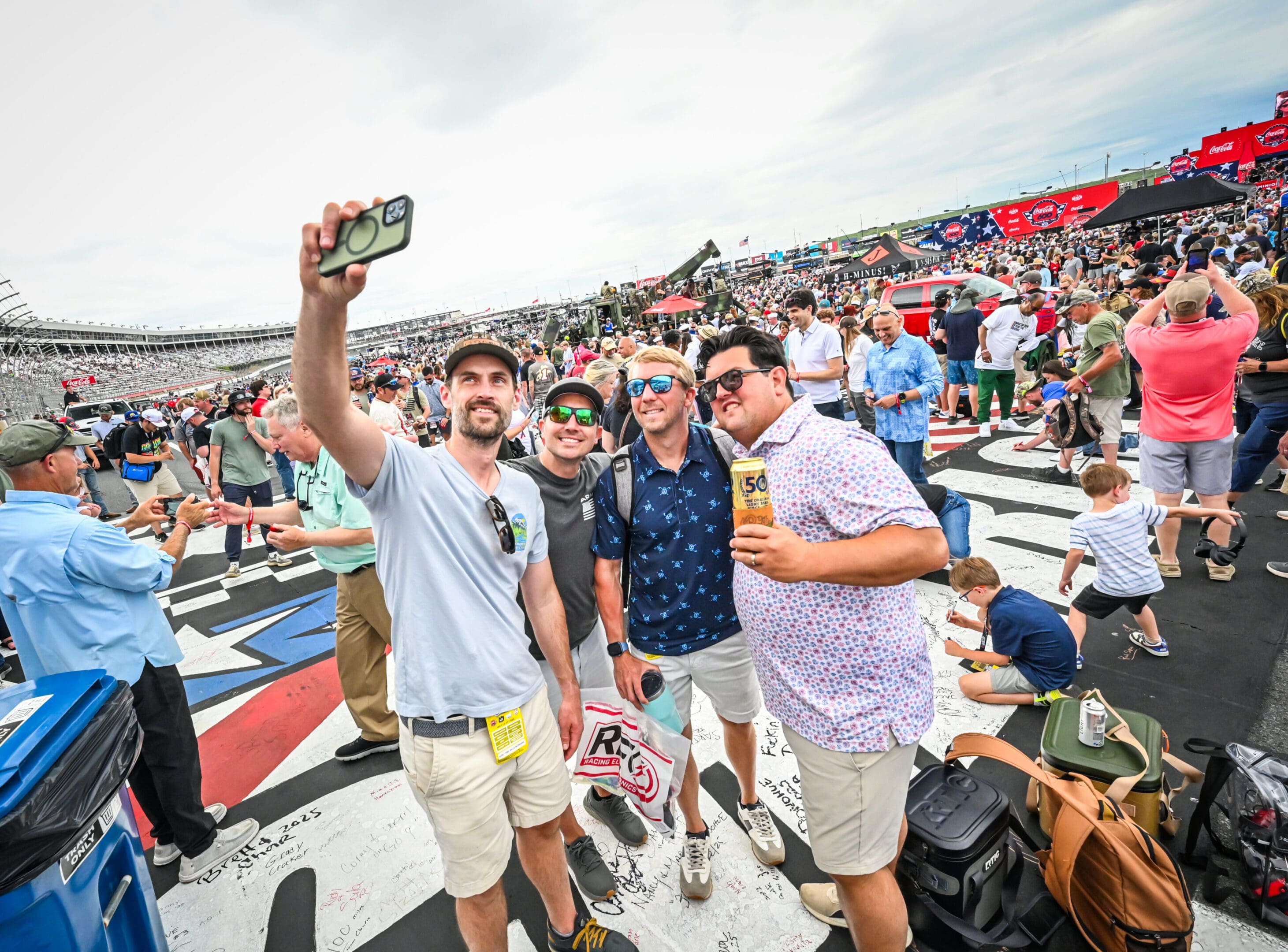 Race fans