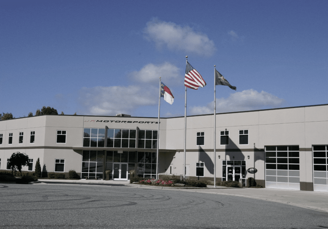 JR Motorsports building exterior