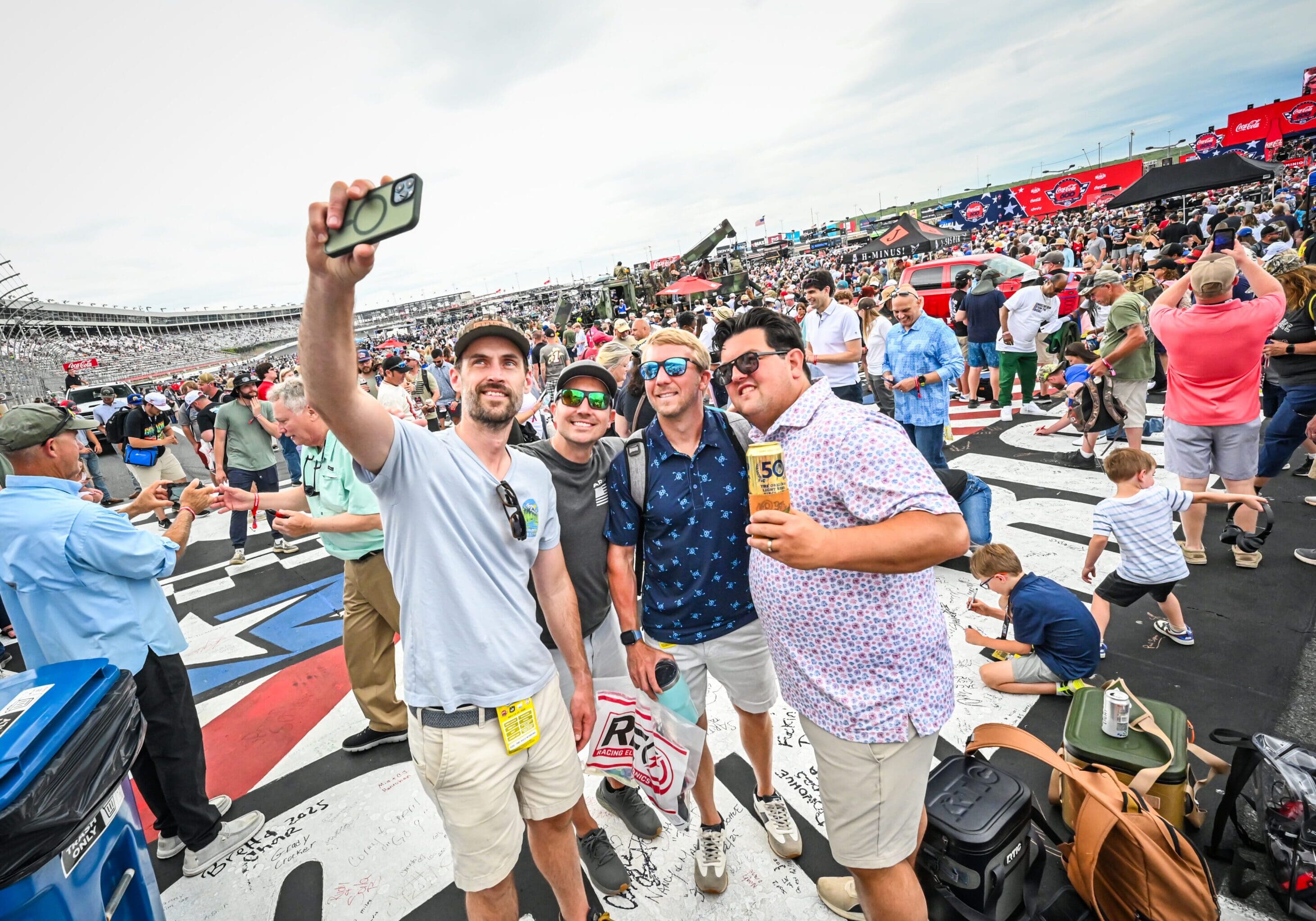 Race fans